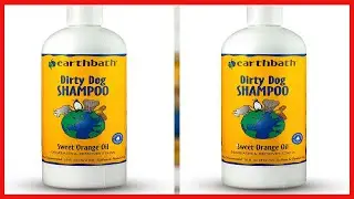 earthbath Dirty Dog Shampoo   Deodorizes, Degreases & Removes Stains, Made in USA