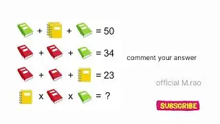 Book puzzle question #maths 