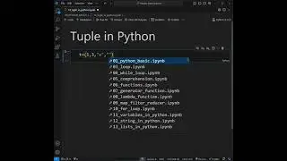 Tuple and Set in Python