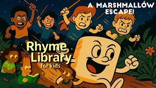STORY: A MARSHMALLOW ESCAPE! | Rhyme Library for kids
