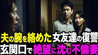 【シタ妻】PTAで不倫…「もう二度と来るな」腕を絡めて現れた女友達…学生時代の復讐計画が玄関口で炸裂→夫の通報と断罪で不倫妻の人生崩壊【修羅場朗読】