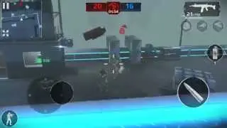 Modern Combat 5 Multiplayer on Xperia Z1 Recording test