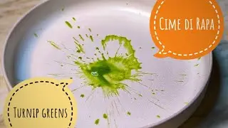 ITALIANS GO CRAZY with this sauce. Turnip Greens SAUCE - Salsa alle Cime di Rapa.