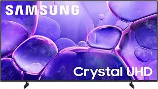 Samsung 50 Inch Class Crystal UHD U8000F 4K Smart TV 2025 Model Endless Free Content, Crystal Proces