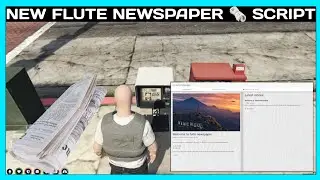 FLUTE NEWSPAPER 🗞️ SCRIPT *FREE* | FiveM Roleplay Scripts | FiveM Tutorial 2023 | MJ DEVELOPMENT