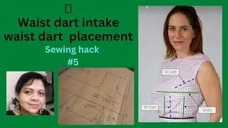 🤔🤔🤔kya aapko ye pata hai || waist  dart placement || waist dart intake ||mera secret formula