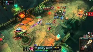 New Map - ARAM Mode - Butcher's Bridge - Vi Gameplay - Full HD - 1080p60