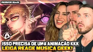 LEIGA REAGE ♪ Noah e Kaleb (Sense Life) | Parceria Formada | AniRap e ‪@Shinysz‬ (REACT, análise)