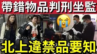 北上隨時坐監！新年「攜帶物品」要小心！違禁品清單「隨時被判」有期徒刑！港人懵然不知「墮入法網！」