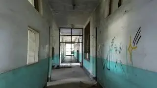 Abandoned Hospital - Minlin (Linlin) Hospital in Yuanlin, Changhua County, Taiwan.