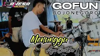 COVER KENDANG CAK FARIZ - MENUNGGU - AYU CANTIKA - MAHESA MUSIC ft DHEHAN PRO live GO FUN BOJONEGORO