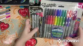 КАНЦЕЛЯРСКИЕ ПОКУПКИ/ТВОРЧЕСКИЕ МАТЕРИАЛЫ/SHARPIE FINE COSMIC & METALLIC/FIX PRICE