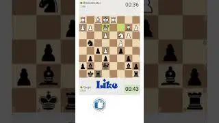 Полный разгром.👌👌♟️♟️#shorts#chess#chessgame #bullet #queen#knight #шахматы#шахматыигры #all #все