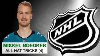 All 4 Hat Tricks by Mikkel Boedker