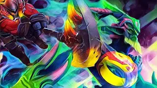 Микро момент от Leshrac vs Axe Dota 2 #shorts