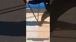 Iron bar bending skills in construction#build