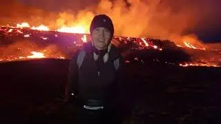 Powerful eruption at Fagradalsfjall volcano on August 3, 2022!🔥🔥🔥