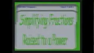 30 -  Multiplying and Reducing Fractions