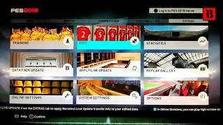 PES 2018 CFW Fantasy 18 Patch Fix Update V3