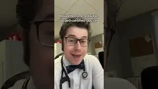 How I become a double board-certified doctor? #doctor