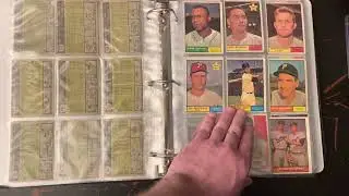 65) 1961 Topps Baseball Showcase, thoughts, and Binder Flip Through