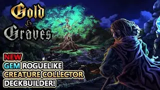 Taking MAJOR Risks in This NEW Hidden GEM Deckbuilder Creature Collector Roguelike! | Gold & Graves