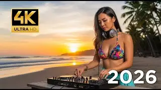 Tropical Sunset & Chill 🌅 Deep House Relaxing Playlist 2026