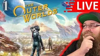 LIVE 🔴- First Look At The Outer Worlds Game in 2022