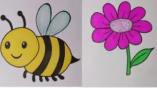 Easy Drawing Ideas || Flower Drawing Hacks