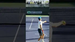 Jannik Sinner Slow Motion - Serve