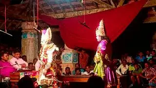 #शाब्दिक संघर्ष# सागर गावकर आणि #उदय मोर्ये# संयुक्त नाटक प्रचंडकेतू मायाजाल#