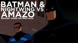 Batman & Nightwing vs. Amazo | Batman: Under the Red Hood
