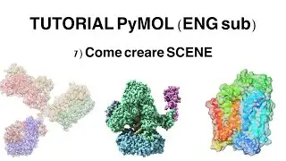 Tutorial PyMOL: Come creare scene (ENG sub)