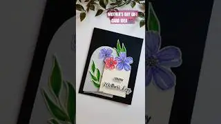 DIY MOTHER'S DAY GIFT CARD IDEA 🎁 #diy #handmadecards #mothersday #mothersdaycard #mothersdaygift