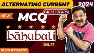 💥ALTERNATING CURRENT💥MCQ BAHUBALI Series💥Class 12 Physics👉Subscribe  @ArvindAcademy