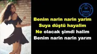 BANU PARLAK    NARİN YARİM  KARAOKE
