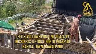 Bahria Town Phase 8 Rafi Block Construction Site Visit with SACO ASSOCIATES.