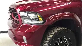 RED 2018 Ram 1500 SPORT Review Sherwood Park Alberta - Park Mazda