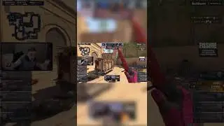 Нереальный клатч 1 в 4. Реакция лудомана. #reels #cs2 #csgo