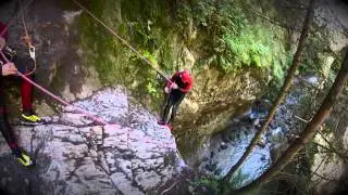 Canyoning at &Ouml;tztal (Wasser&deg;c&deg;raft) 2014