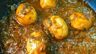 Gongura Egg Curry 😋 Easy curry to make with Roti,chapati,rice |Sorrel leaves curry|Egg curry