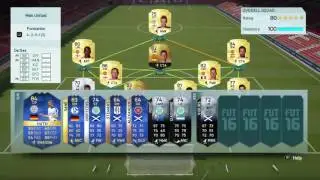 Fifa 16 75k Premier League Squad Builder (PS4)