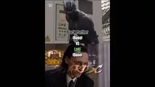 Black Panther VS Loki (Base Form) #blackpanther #loki #marvel