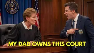 Police Captain's Son Says Judge Judy  'My Dad Owns This Court' &mdash; His Dad Walked In and ARRESTED.....