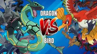 POKEMON BATTLE LEGENDARY: DRAGON POKEMON VS BIRD POKEMON