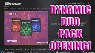 NHL 21 HUT Guaranteed Dynamic Duo Player Pack Opening!