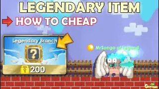 Completing LEGENDARY BRANCH for 100WLs ONLY! (HOW) | GrowTopia