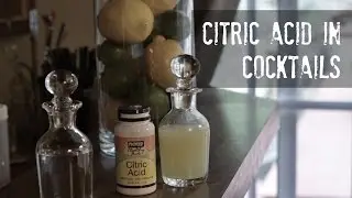 Using Citric Acid in Cocktails