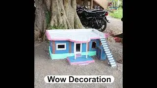 Build a Miniature model of small house - Cement #miniature #minecraft #house