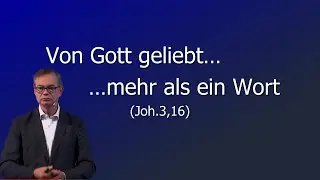 VON GOTT GELIEBT - MEHR ALS EIN WORT  |  MARKUS LIEBELT